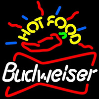 Budweiser Hot Food Beer Sign Neonreclame