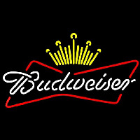 Budweiser King of It Up Beer Sign Neonreclame