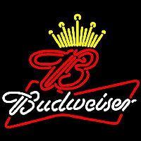 Budweiser King of It Up Beer Sign Neonreclame