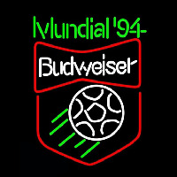 Budweiser Mundial 94 World Cup Beer Sign Neonreclame