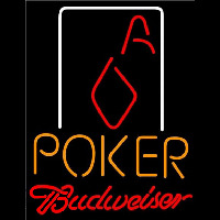 Budweiser Poker Squver Ace Beer Sign Neonreclame