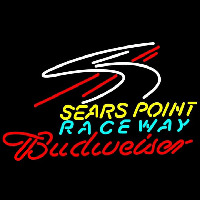 Budweiser Sears Point Raceway Beer Sign Neonreclame