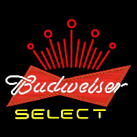 Budweiser Select Logo Beer Sign Neonreclame