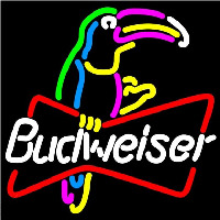 Budweiser Toucan Beer Sign Neonreclame