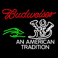 Budweiser Tradition Beer Sign Neonreclame