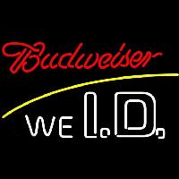 Budweiser We I D Beer Sign Neonreclame