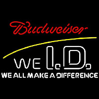 Budweiser We Id Beer Sign Neonreclame