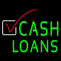 Cash Loans With Logo Neonreclame