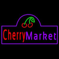 Cherry Market Neonreclame