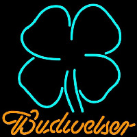 Clover Budweiser Beer Sign Neonreclame