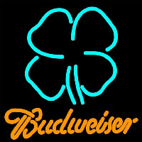 Clover Budweiser Beer Sign Neonreclame