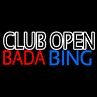 Club Open Bada Bing Neonreclame