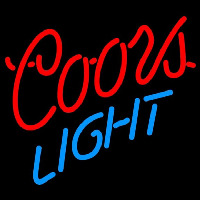 Coors Light Logo Beer Sign Neonreclame