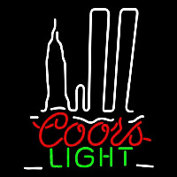 Coors Light Silver Bullet Nyc Beer Sign Neonreclame