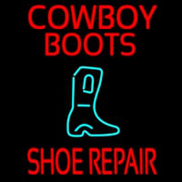 Cowboy Boots Shoe Repair Neonreclame