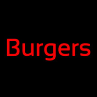 Cursive Burgers Neonreclame