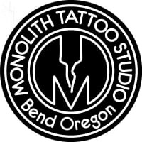 Custom Monolith Tattoo Studio Logo 3 Neonreclame