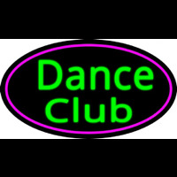 Dance Club With Pink Border Neonreclame