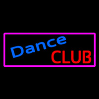 Dance Club With Pink Border Neonreclame