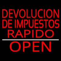 Devolucion De Impuestos Rapido Open Neonreclame