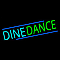 Dine Dance Neonreclame