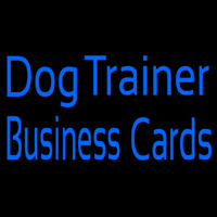 Dog Trainer 1 Neonreclame