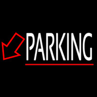 Double Stroke Parking With Down Arrow Neonreclame