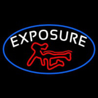 E posure Full Girl Logo Neonreclame