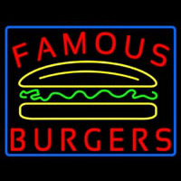 Famous Burgers Neonreclame