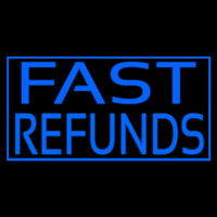 Fast Refunds Neonreclame