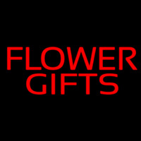 Flower Gifts In Block Neonreclame