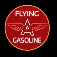 Flying a Gasoline Neonreclame