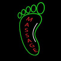 Foot Massage Logo Neonreclame