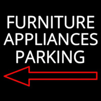 Furniture Appliances Parking Neonreclame