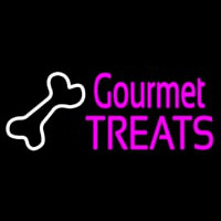 Gourmet Treats With Logo Neonreclame