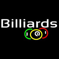 Green Billiards 2 Neonreclame