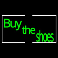 Green Buy The Shoes With Border Neonreclame