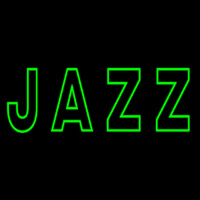 Green Jazz Block Neonreclame