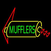 Green Mufflers Neonreclame