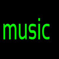 Green Music Neonreclame