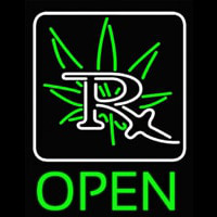 Green Open Neonreclame