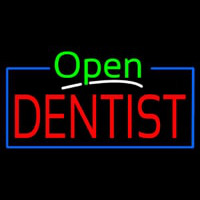 Green Open Red Dentist Neonreclame