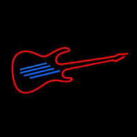 Guitar Red 1 Neonreclame