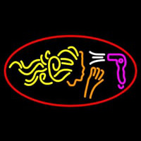 Hair Dryer Logo Neonreclame