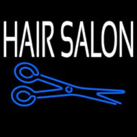 Hair Salon With Scissor Neonreclame