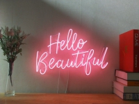 Hello Beautiful Neonreclame