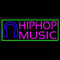 Hip Hop Music With Line Neonreclame