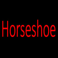 Horseshoe Red Neonreclame