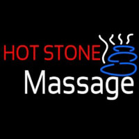 Hot Stone Massage Neonreclame