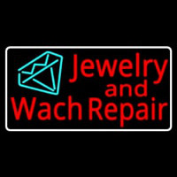 Jewelry And Watch Repair Turquoise Diamond Logo Neonreclame